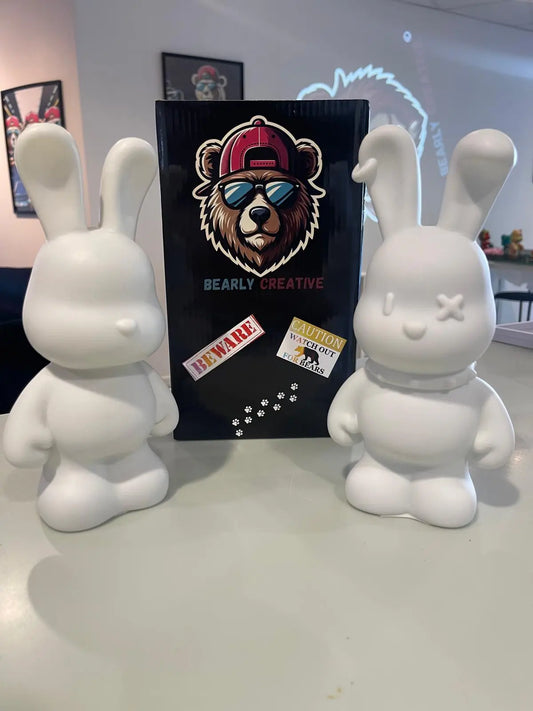 Bearly Sweet eller Mad Bunny DIY KIT (sparebøsse) BEARLY CREATIVE