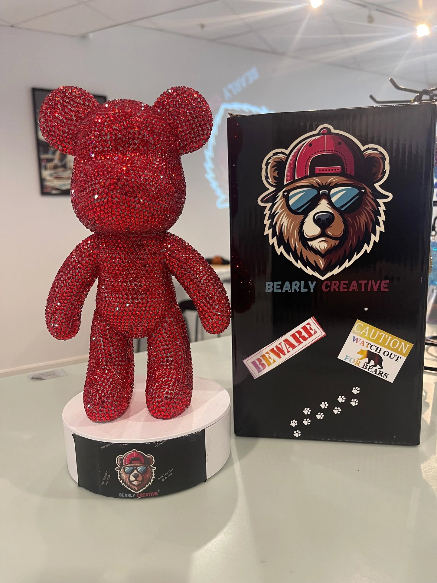 Luxury Diamond Bear – Ready to Gift BEARLY CREATIVE