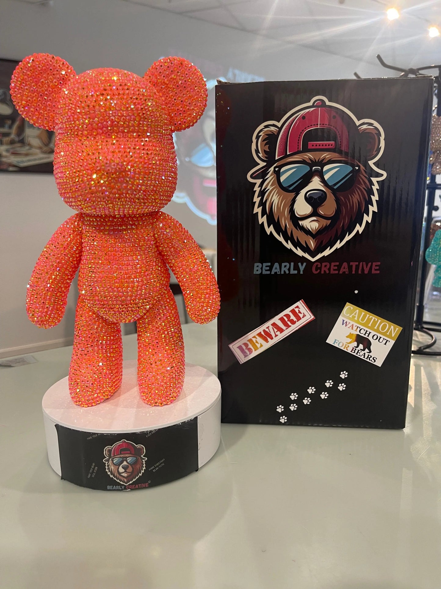 Luxury Diamond Bear – Ready to Gift BEARLY CREATIVE