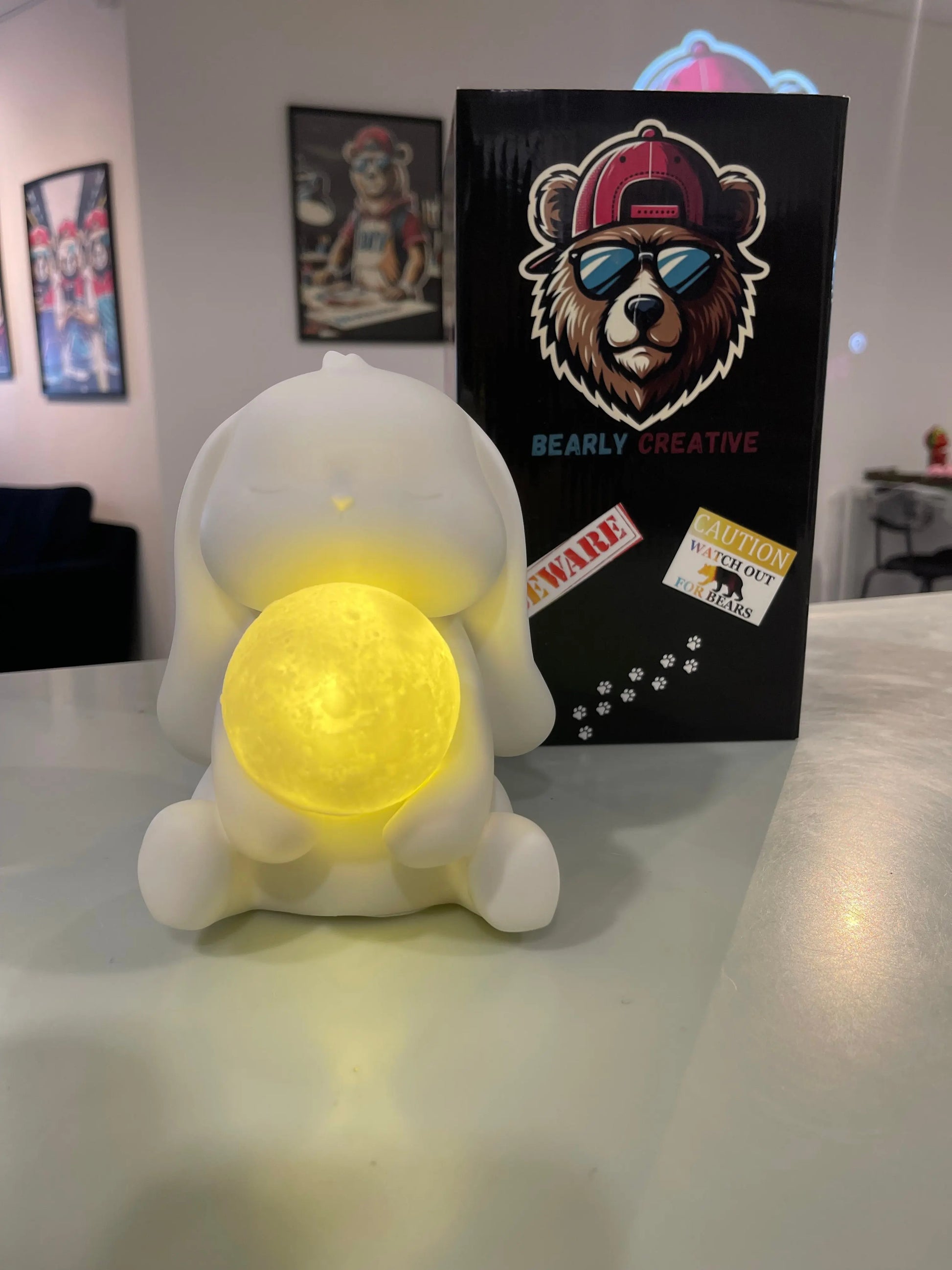 Bearly Moon Bunny BEARLY CREATIVE