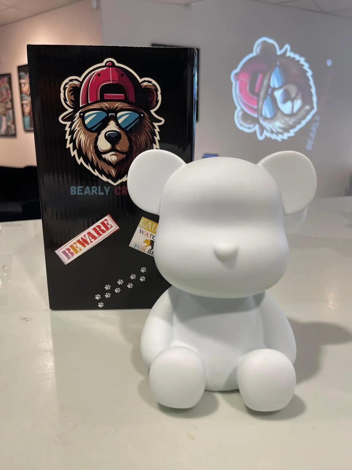 Bearly Cosy Bear DIY KIT (sparebøsse) BEARLY CREATIVE