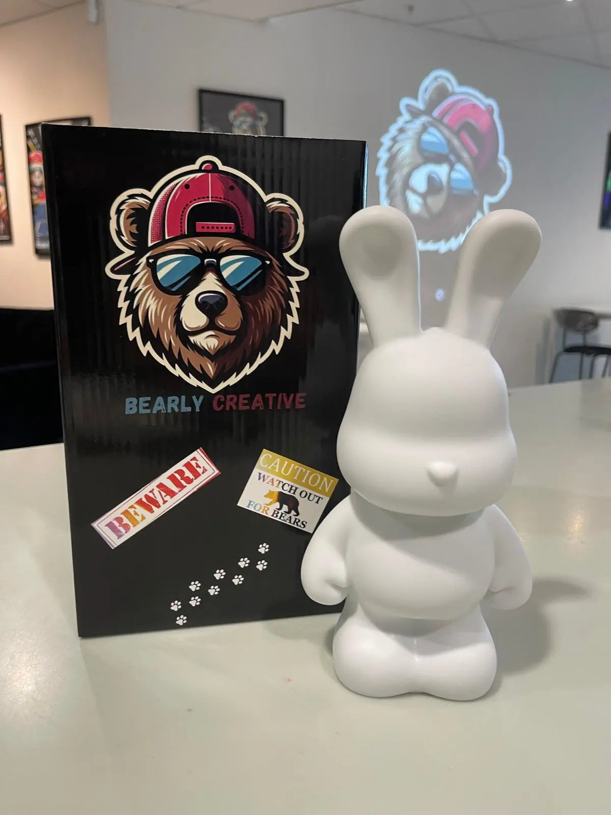 Bearly Sweet eller Mad Bunny DIY KIT (sparebøsse) BEARLY CREATIVE