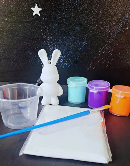 Bearly Bear Nøkkelring painting DIY KIT BEARLY CREATIVE