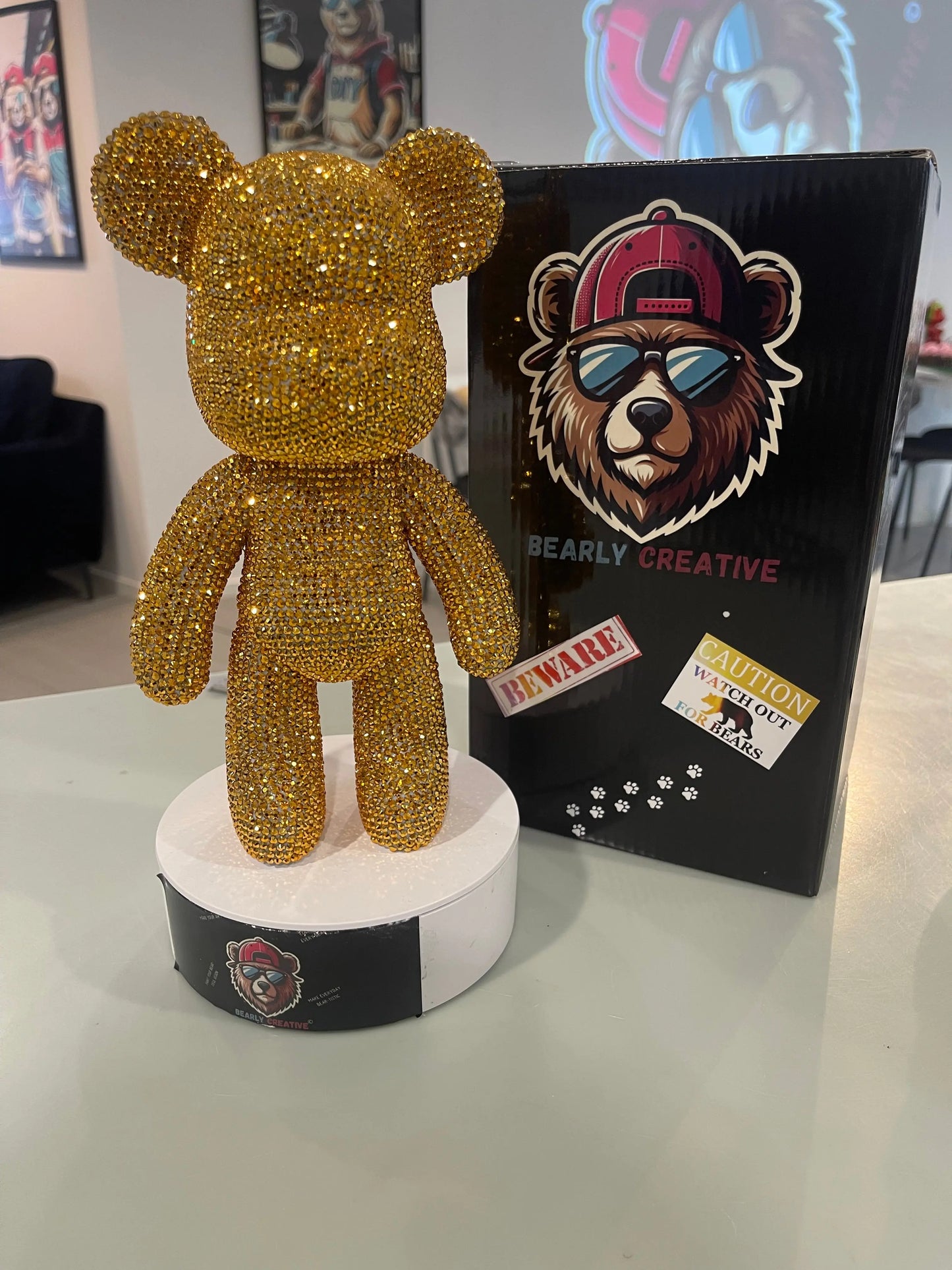 Luxury Diamond Bear – Ready to Gift BEARLY CREATIVE