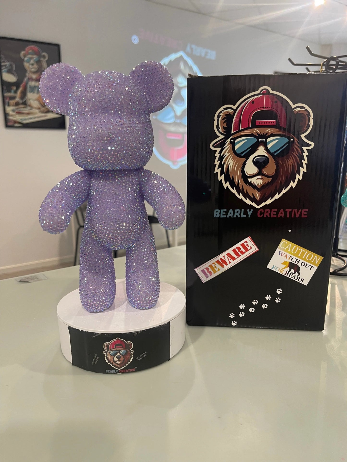 Luxury Diamond Bear – Ready to Gift BEARLY CREATIVE