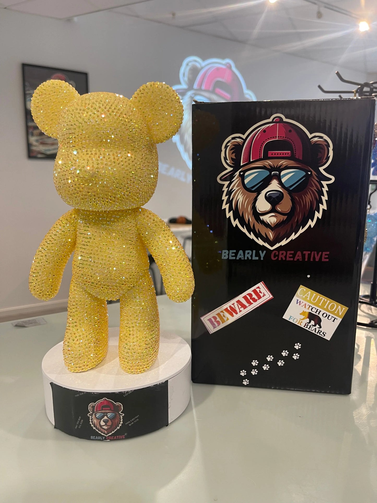 Luxury Diamond Bear – Ready to Gift BEARLY CREATIVE