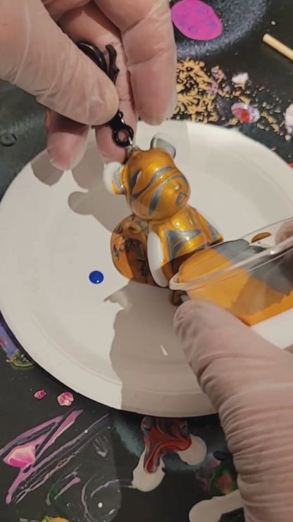 Bearly painting DIY KIT nøkkelring